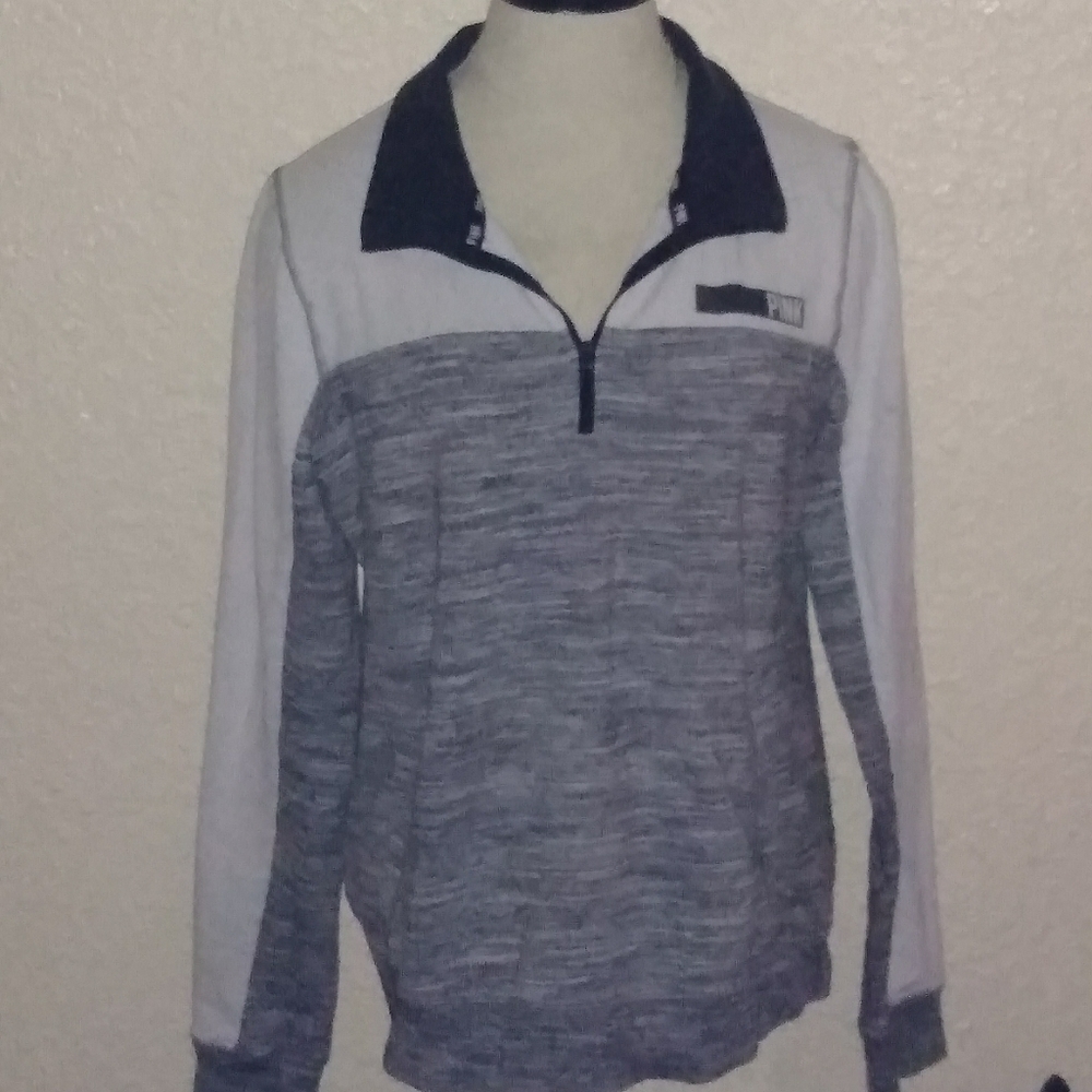 PINK Victoria's Secret Half Zip-Up Sweater